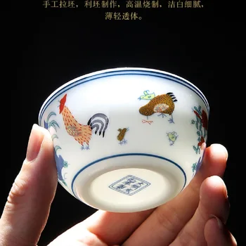 Boja glazure Kineski čaj, čaša potrošačke čaj piletina banke šalica klasicni keramičke šef čajna šalica slobodan
