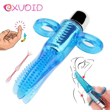 EXVOID Seks-Igračke za Žene Stimulator Klitorisa Metak Prst Vibrator Jezik Vibratori za Žene G-spot Maser Grudi
