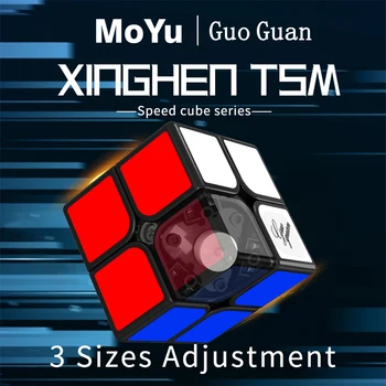MoYu Guoguan Xinghen TSM 2x2x2 Magnetski Čarobna Kocka 3 Veličine Podešavanje brzine 2x2x2 Serija Kocke Pro podešavanje cubo Magico