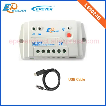 Solarni kontroler sa USB kablom za povezivanje RAČUNALA za nadzor u stvarnom vremenu LS1024B 10A EPEVER sustav solarnih panela Maksimalna snaga 300 W